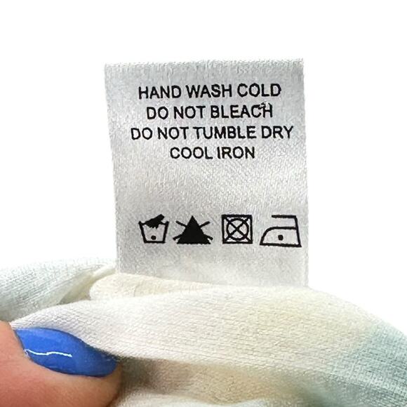 LOVERS AND FRIENDS Rainbow Striped Off Shoulder Mini Dress Women's Size XS - Picture 5 of 7